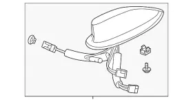 39150-tya-c01zc Acura Genuine Antenna R568p