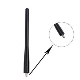 Aftermarket Products W0014-l Fits Ford F150 F250 Super Duty 6 3/4ftft Short Black Antenna Mast Radio Am/fm