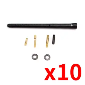 W0019 Aftermarket Products 10pcs 6.75 Radio Am/fm Antenna Mast Fit Jeep Compass Ford Toyota 4runner Tundra