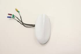 Alfa Romeo 156124792 2018-2025 Stelvio Rear Roof Shark Fin Antenna Oem White 217
