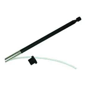 44-pwr22b Antennaworks Black Stainless Steel Replacement Mast And Nut