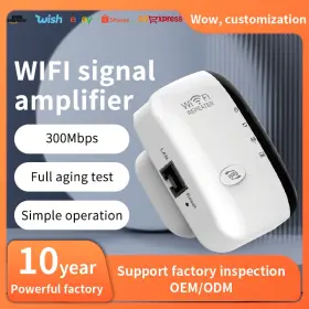 Apl 797457780967 Wifi Extender Signal Booster Up To 5000sq.ft And 55 Devices Range