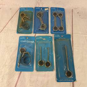 Archer 15-822 Mast Strap-grid Tv Lead-in Standoffs Screws Various Sizes Lot Of 12