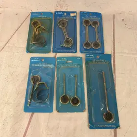 15-822 Archer Mast Strap-grid Tv Lead-in Standoffs Screws Various Sizes Lot Of 12