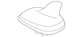 Audi 4n0-035-503-ad-gru Genuine Radio Antenna Assembly