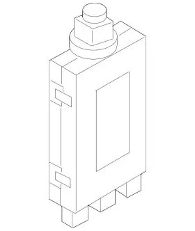 8j7-035-501-b Audi Genuine Antenna Base