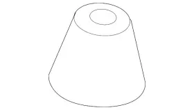 8j7-035-539-a Audi Genuine Base Grommet