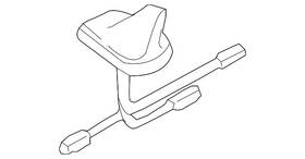 Audi 8r0-035-503-c-gru Genuine Antenna