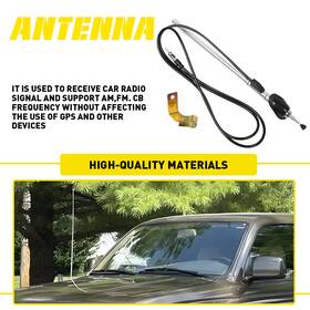 Autoaccessdepot Ty-a199 For Toyota 4 Runner 1989-1997 Power Signal Antenna Am Fm Radio Aerial New S