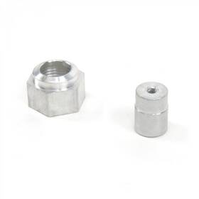 Autoloc Power Accessories Zgm3572db Billet Nut For Flush Mount Antenna Pacdnut Street Hot Rod Muscle Truck