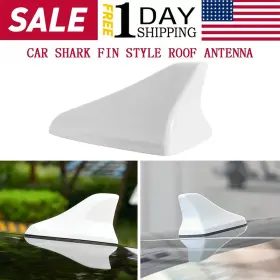 Autosupply2021 96219 D5000 For 14 2015-2019 Kia Optima Swp Shark Fin Fm/am Roof Antenna Cover Aerial White