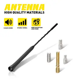 Auxito 2018 Jeep Cherokee Latitude For Dntenna Mast 2007-19 Ford Focus Explorer Lincoln 10 Inch In Mkt Mkx Aerial Am/fm