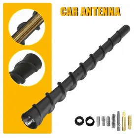 5064688aa Auxito 7 Inch Car Roof Am/fm Mast Whip Aerials Amplified Antenna Universal With Screws F