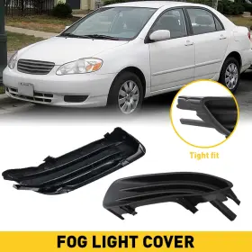 5212702070 Auxito Front Left And Right Side Bumper Fog Lights Cover For 2003 2004 Toyota Corolla New
