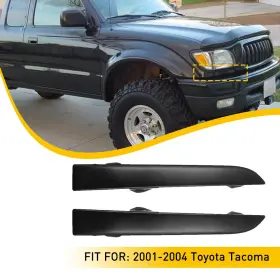 5251235050 Auxito For Toyota Tacoma 01-04 Front Bumper Grille Headlight Filler Trim Panels Set 2x