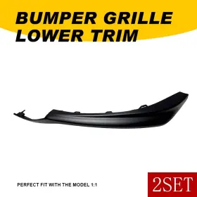 53123-06190 Auxito 2pcs Fit 21-23 Toyota Camry Se/xse Front Right Bumper Lower Trim Molding Black B