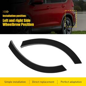 Auxito 74413-tla-a01 2x Fits 2017-2022 Honda Cr-v Crv Wheel Flare Molding Trim Rear Right Left Side B