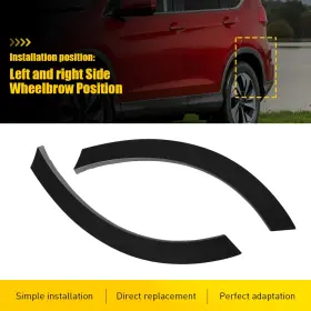 74413-tla-a01 Auxito 2x Fits 2017-2022 Honda Cr-v Crv Wheel Flare Molding Trim Rear Right Left Side B