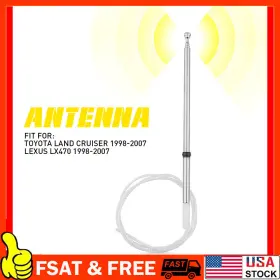 86337-60151 Auxito For 1998-2007 Toyota Land Power Cruiser Antenna Mast Oe Replacement Cable Cord