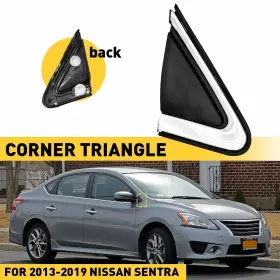 96318-3sg0a Auxito Front Fender Right Trim /mirror Finisher 13-19 For Nissan Sentra