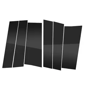 Bzt-odyssey-11-17-6b Auxito Fits For 2011-2017 Honda Odyssey 6pcs Glossy Black Pillar Posts Trim Cover
