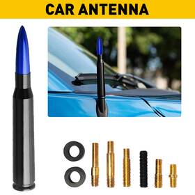 Auxito Dd-m6-9005 Blue Bullet 50 Antenna Cal Mast Power For 1999-2010 Car Dodge Ram 1500 2500 3500