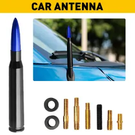 Dd-m6-9005 Auxito Blue Bullet 50 Antenna Cal Mast Power For 1999-2010 Car Dodge Ram 1500 2500 3500