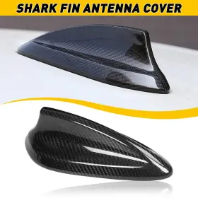 Auxito F30 328i 335i 320i 325i For Bmw F22 F32 F36 F80 M4 M3 Carbon Fiber Cover Antenna Cap Shark Fin Style
