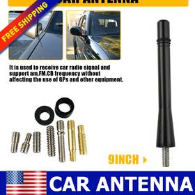 Auxito Ito-tx-86411 New Black 4 Inch Car Antenna Fm Universal Am Radio Aerial Signal Booster