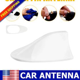 Auxito Ito-tx-86451 Universal White Shark Fin Car Roof Top Booster Antenna Radio Fm/am Signal Aerial