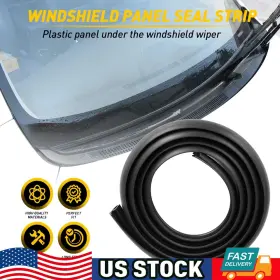 Mft-h-1.8m Auxito Front Windshield Panel Rubber Seal Strip Sealed Moulding Trim Accessory 1.8m B