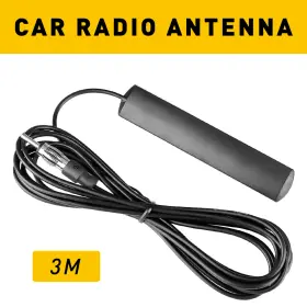 Qctx-3m-ej Auxito 10ft Universal Antenna Extension Am/fm Cable Radio Black