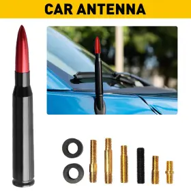 Tx-zdt-14cm-b Auxito Bullet Antenna Car 50 Cal Power Mast Fm/am Radio For Chevy Avalanche 2007-2013