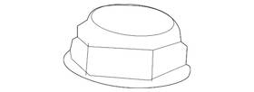 Bmw 07129904997 New Genuine Hex Nut 2019-2023 Oe
