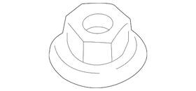 Bmw 07129906048 New Genuine Hex Nut 2007-2013 Oe