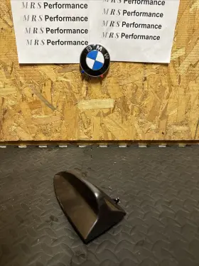 6929348 Bmw Black 2007-2011 328i E90 4dr Sedan Rear Roof Shark Fin Antenna Cover Oem