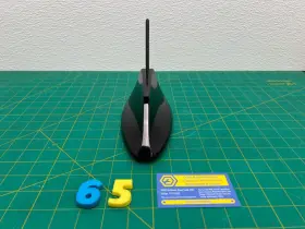 9290893 Bmw 14-21 I3 Roof Shark Fin Antenna Cover Black Oem