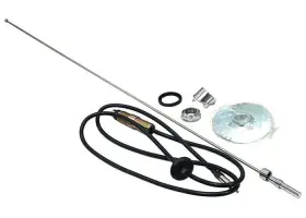 Ant6772 Brothers Trucks Antenna - Original Style Telescoping Mast Am