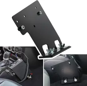 Caqp1619 Ca-auto Universal Cb Radio Mount Passenger Side Bracket For 2018-2023 Jeep Wrangler Jl