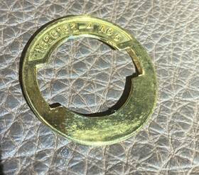 Cadillac 1626182 Deville Antenna Bezel 24k Only Escutcheon Oem