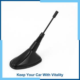 Carpopart 731618747130 Pack 1 Car Decorative Self Adhesive Top Mount Roof Dummy Antenna Aerial 13cm