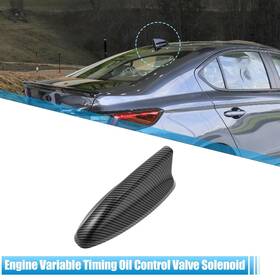 Carpopart 746453043521 Shark Fin Shape Antenna Roof Aerial Cover Carbon Fiber Pattern For Honda Civic