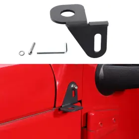 At0124121923ypwqfqw125 Cherocar Left Driver Antenna Mount Bracket Base For Jeep Wrangler Jl Jk 2007 Accessories