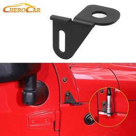 Cherocar Cherocar2019ab08b20216764 Right Side Front Cb Antenna Mount Holder Bracket For Jeep Wrangler Jl Jk Tj 07