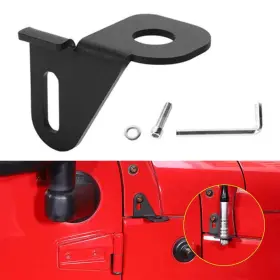 Meg2025082609 Cherocar Right Side Front Passenger Antenna Mount Bracket For Jeep Wrangler Jl Jk Tj Jt