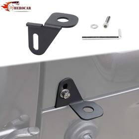 Cherocar Ypp2024100949swqrw Black Passenger Side Antenna Mount Bracket For Jeep Wrangler Jl Jk Tj / Jt 1997