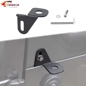 Ypp2024100949swqrw Cherocar Black Passenger Side Antenna Mount Bracket For Jeep Wrangler Jl Jk Tj / Jt 1997