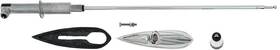 Classic Industries B255195 1959 Chevrolet Impala Bel Air Biscayne Rear Dummy Antenna Assembly Lh Drivers