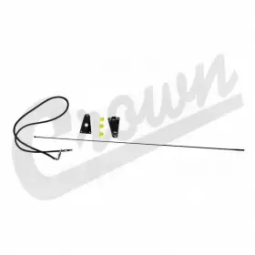 L4239582 Crown Automotive Antenna Kit Front Left For Jeep Cj7 1976-1986