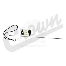 Crown Automotive L4294816 Antenna Kit Front Left For Jeep Cj6 1975